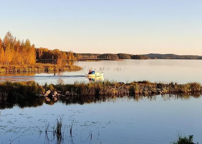 Chalet Uusi Saunamoekki Jaemsaessae, Laehellae Himosta