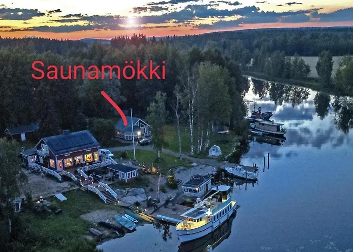 Uusi Saunamoekki Jaemsaessae, Laehellae Himosta 木屋 *