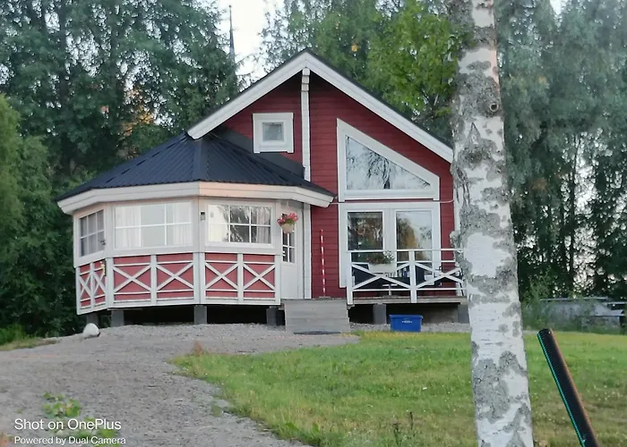 Uusi Saunamoekki Jaemsaessae, Laehellae Himosta 木屋