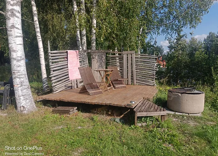 Uusi Saunamoekki Jaemsaessae, Laehellae Himosta Chalet